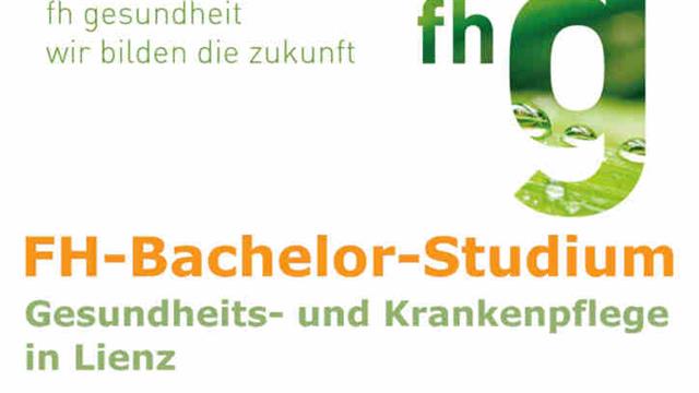 Plakat FH-Bachelor-Studium Gesundheits- und Krankenpflege