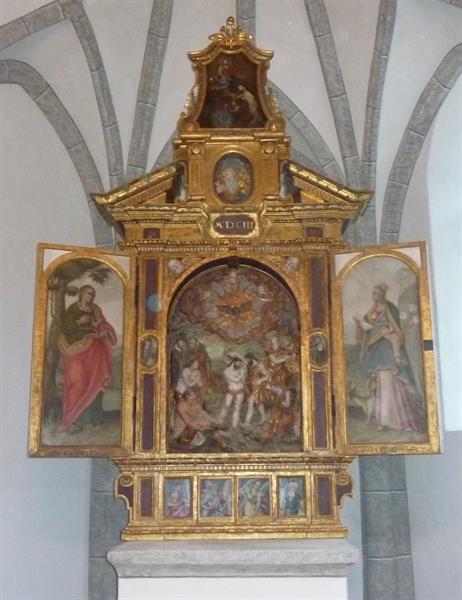 Altar in der Johanneskapelle