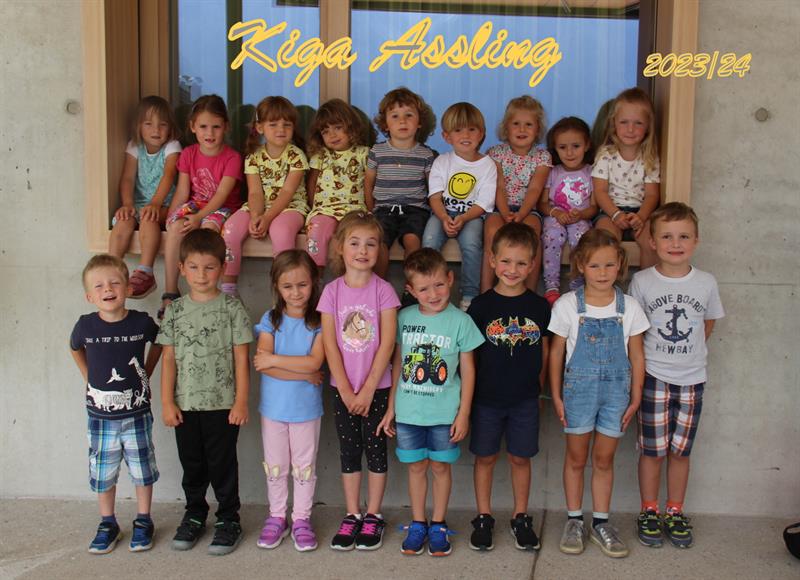 Kindergartengruppe Assling 2023-2024